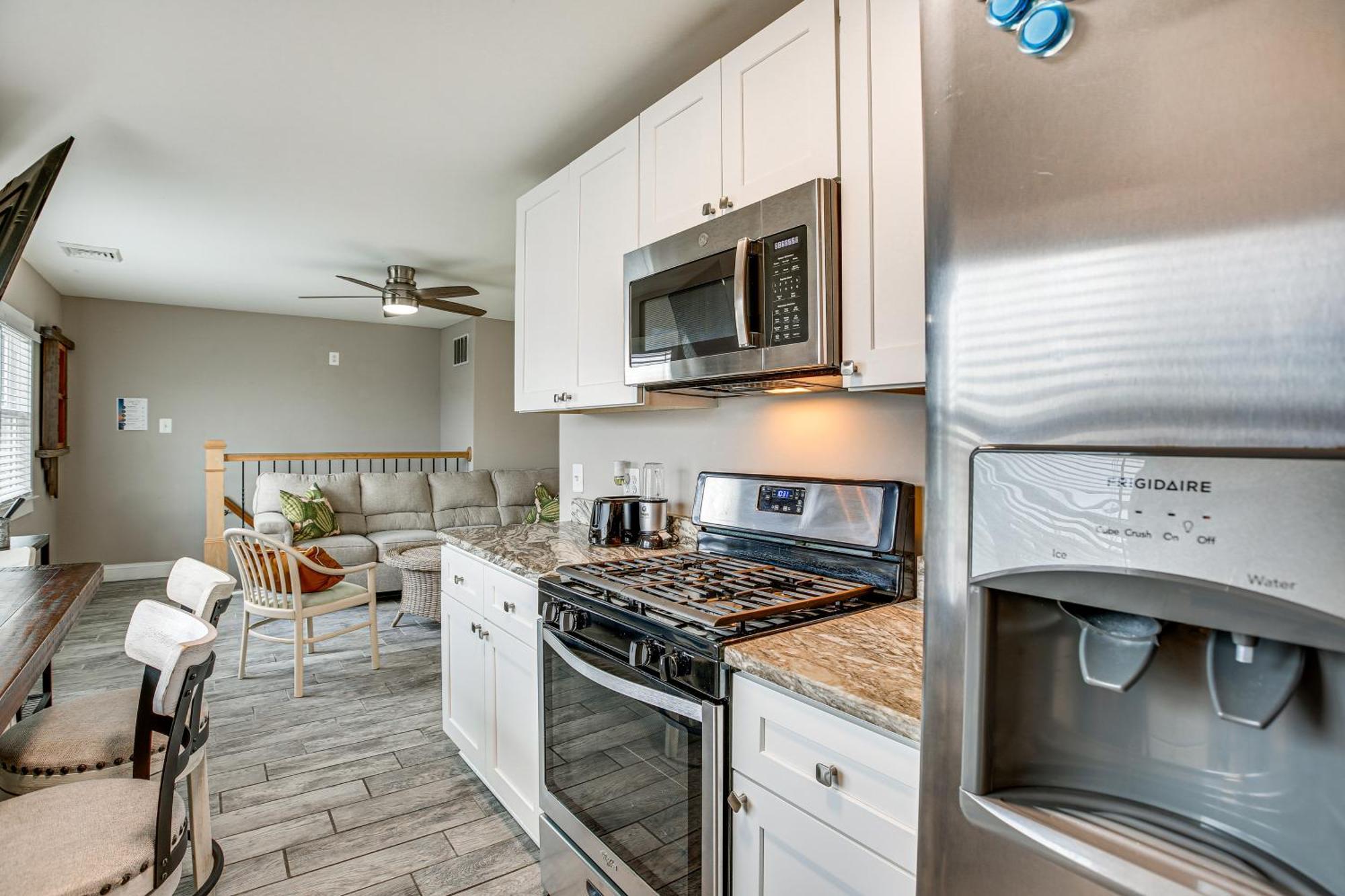 Bright Duplex Condo Walk To Brigantine Beach! Kültér fotó