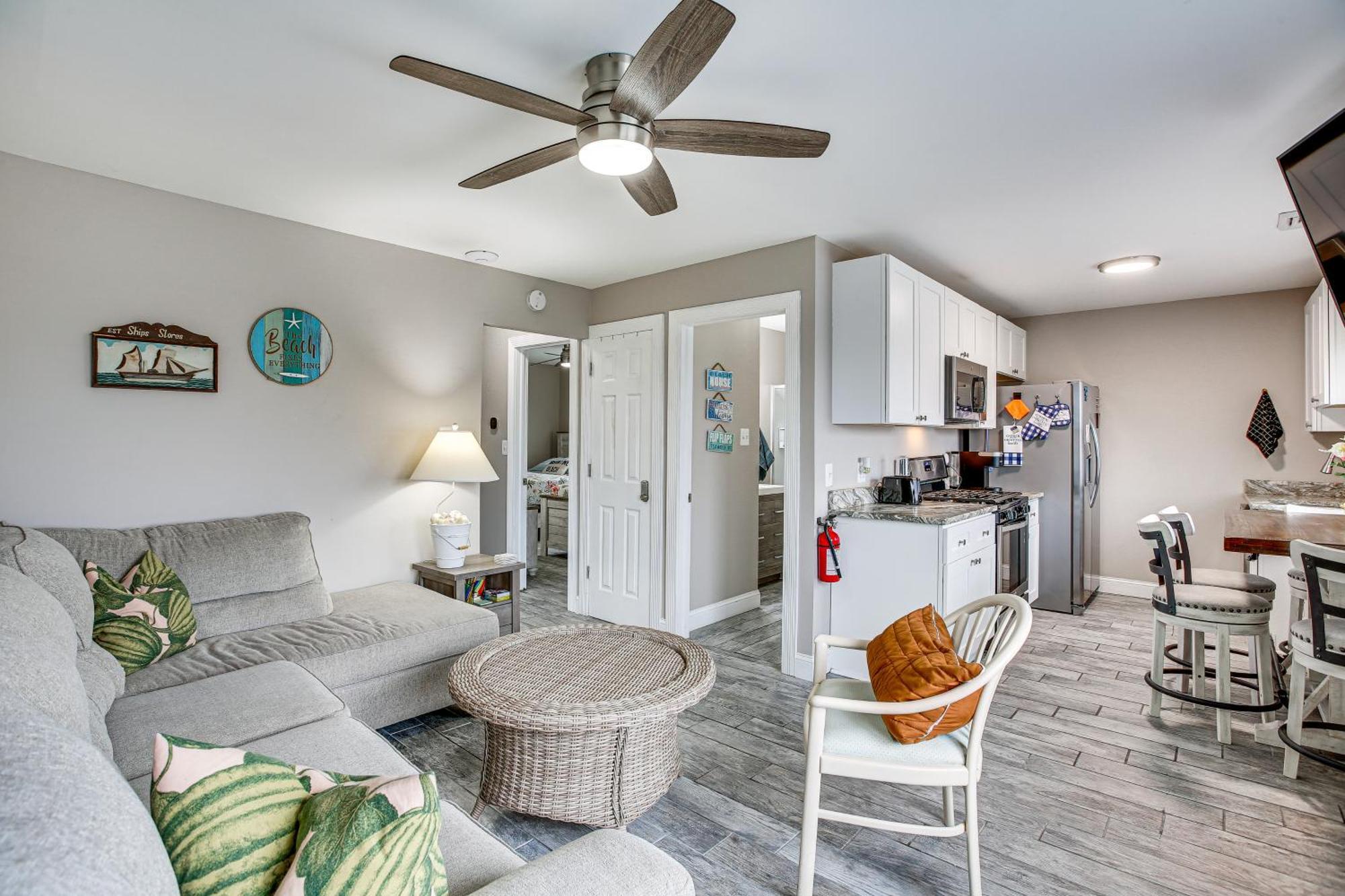 Bright Duplex Condo Walk To Brigantine Beach! Kültér fotó